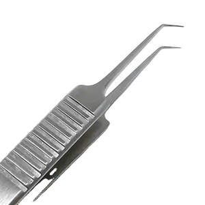 Pinzas Quirúrgicas Manuales de Acero Inoxidable, Rectas y Curvas, Instrumentos Quirúrgicos Finos con Certificación CE para Uso Hospitalario en Procedimientos Delicados - Product Image 4