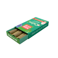 Cônes pré-remplis Hari Leaf Calm à la saveur pastèque, sans tabac, sans nicotine, paquet de 5