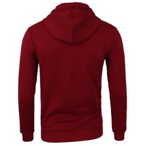 Vente en gros de sweats à capuche zippés de haute qualité pour hommes impression personnalisée broderie 100% coton sublimé teint uni disponible XS hiver - Product Image 4