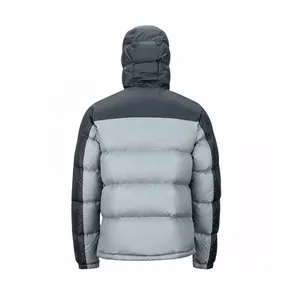 <b>Men</b> Puffer <b>Jacket</b> Stylish <b>Lightweight</b> Hooded Warm <b>Waterproof</b> Insulated Winter Coat Packable Outdoor Durable Stand Collar Front - Product Image 3