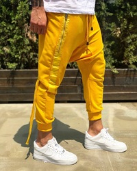 Pantalones y pantalones para hombre, ropa de chándal para correr, producto personalizado, ropa activa, ropa de entrepierna, 100% algodón - Product Image 6