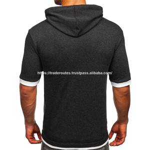 Sweat à capuche imperméable en polaire épaisse pour homme, fabriqué directement par le fabricant, vêtements d'hiver écologiques de haute qualité, personnalisables, couleur unie - Product Image 2