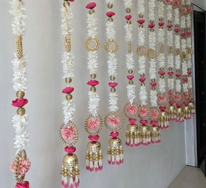 Decoración de Pared con Flores de Jazmín, Decoración para el Hogar, Decoración Interior y Exterior, Fondo de Escenario, Decoración para el Hogar y el Jardín, Decoración para Festivales - Product Image 1