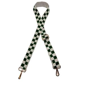 สายกระเป๋าถือแบบสะพายข้าง ทำมือ ปักลูกปัดหลากสีสัน ลายปักแบบชาติพันธุ์  สายกระเป๋าถือแบบเปลี่ยนได้ - Product Image 2