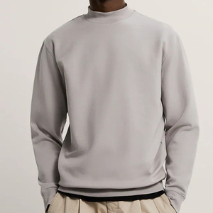 Nuevo Artículo: Sudadera con Capucha de Invierno de Forro Polar Grueso de Poliéster/Algodón con Cuello Redondo, Hombros Caídos, Lisa, Personalizable, Talla Grande - Product Image 4