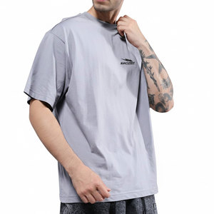 Camiseta de Hombre Más Vendida, Camiseta con Logotipo Personalizado, Cuello Redondo, Camiseta Holgada de Manga Corta para Hombre - Product Image 1