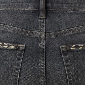 Pantalons en jean d'hiver pour femmes les plus vendus, design élégant et durable, denim, prix raisonnable, streetwear tendance, pantalons en jean pour femmes B - Product Image 5