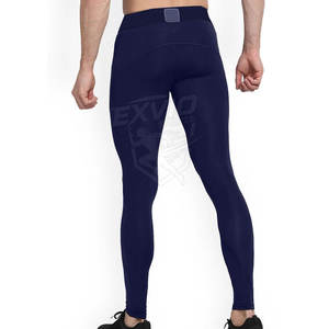 Leggings Ajustados para Hombre, Ideales para Correr, Gimnasio y Deportes, con Diseño de Logotipo Personalizado - Product Image 2