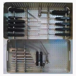 Juego de Instrumentos Quirúrgicos para Cirugía de Columna Endoscópica Unilateral Biportal (UBE), Aprobado por la CE, Narham Enterprises - Product Image 1