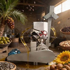 Línea de Prensado de Aceite Industrial 6YL-165 de 15-20 Toneladas/Día, Multi-Aceite, Apta para Producción de Aceite de Salvado de Arroz, Aguacate y Palmiste - Product Image 1