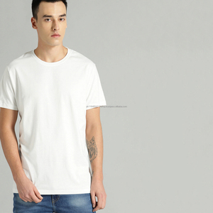 280g T-shirt épais à épaules tombantes pour hommes en coton lourd avec impression OEM - Product Image 2