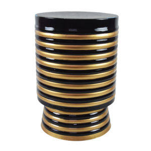 Tabouret de bar en perles imprimé de fleurs au design unique Table d'appoint pour articles décoratifs pour la maison Fournitures pour hôtels et restaurants - Product Image 5