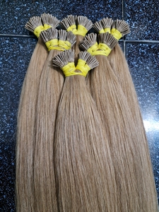 Cuticule vierge de qualité internationale Double étiré Remy kératine U/V pointe extensions de cheveux pré-collés cheveux tressés bruts naturels - Product Image 4