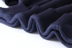 Sweats à capuche unisexes surdimensionnés en coton lourd de qualité supérieure avec logo personnalisé brodé en molleton français - Product Image 4