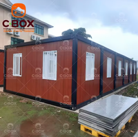 Conteneur de stockage de vie moderne de voyage portable de haute qualité Chambres à coucher de luxe complètes mobiles