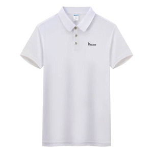 Polo de manga corta informal holgado transpirable para hombre al por mayor de alta calidad, nueva camiseta de negocios, camiseta procesada con patrón de Polo - Product Image 4