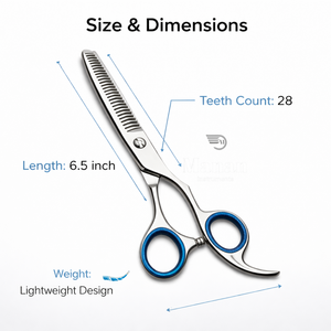 Ciseaux de coiffure professionnels de qualité supérieure en acier inoxydable pour la coupe des cheveux, outil de coiffure professionnel pour salon, finition lisse - Product Image 3