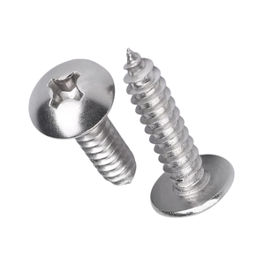Round Head Wood Screw High Specification Half Thread Wood Screw Steel <b>Fasten</b> Ready to Ship Vietnam Manufacturer - Product Image 1