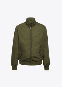 Blouson bombardier matelassé imperméable en nylon pour hommes Offre Spéciale Design coupe-vent vert à capuche personnalisé avec quantité minimale de commande bas pour les motards - Product Image 6