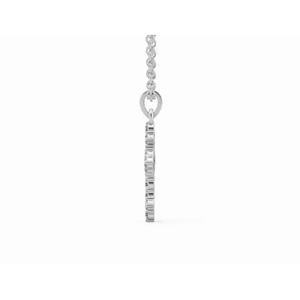 Elegante Colgante de Diamante Cultivado en Laboratorio Valora Cross, Corte Redondo, 0.250 Ct, Oro de 9 KT, 14 KT, 18 KT, Joyería Fina, Proveedor Mayorista OEM - Product Image 3