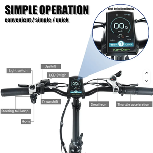 Cmacewheel Y20บวก48V จักรยานไฟฟ้าในเมืองแบตเตอรี่ลิเธียม20Ah ดิจิตอลอัจฉริยะแอปไขมัน - Product Image 4