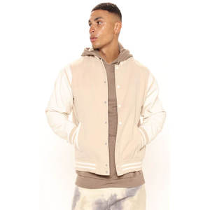 Veste universitaire Oem personnalisée haute qualité vintage hiver et automne veste de baseball universitaire pour hommes - Product Image 1