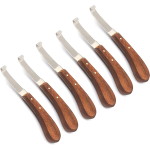 2023 Meilleure vente couteau à sabot à manche en bois léger Service OEM personnalisé dernière conception couteau à sabot à vendre - Product Image 4