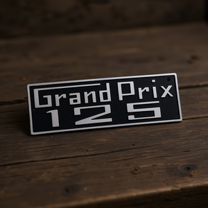Emblema para Protector de Pierna Grand Prix 125, Accesorios para Motocicleta Lambretta GP - Product Image 3