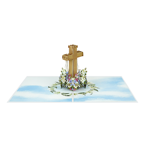 การ์ดอวยพรศาสนาแบบป๊อปอัพ3D ทางศาสนาทำด้วยมือสำหรับการนมัสการและการเฉลิมฉลอง - Product Image 5