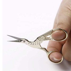 High Quality Vintage Style Classic <b>Scissors</b> Smooth Stainless Steel Best Stork <b>Sewing</b> Embroidery Shears for Industrial Shearing - Product Image 4