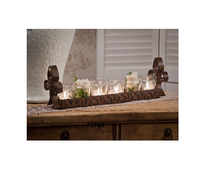 Portavelas de latón de alta calidad, portavelas de Metal decorativo de mesa de buena calidad - Product Image 1