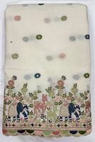 Tissu en coton cambric pur imprimé numériquement, qualité supérieure, vente en gros, motif floral, pour costumes, saris, kurtis et robes pour femmes