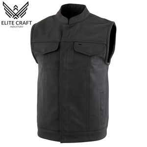 Chaleco de Invierno Reversible de Cuero Genuino para Hombre, Transpirable, de Alta Calidad, para Comodidad y Estilo - Product Image 5