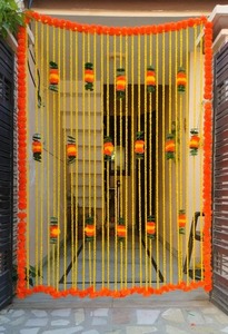 แขวนผนังดาวเรือง, ตกแต่งฉากหลัง, ตกแต่งบ้าน, ตกแต่งงานแต่งงาน, ฉากหลัง haldi, ตกแต่ง ganpati, ฉากหลัง Pooja - Product Image 4