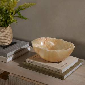 Bol en résine de haute qualité avec des tourbillons de créateurs et des motifs de couleurs parfaits pour l'affichage de l'îlot de cuisine ou de l'entrée - Product Image 2