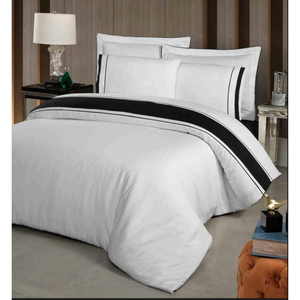 Juego de Ropa de Cama de Lujo de 6 Piezas, Tamaño King, Satén de Algodón, Incluye Funda Nórdica y Sábana Ajustable, Juego de Cama Premium de Lujo - Product Image 6