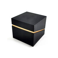 Boîte cadeau de luxe pour parfum, emballage personnalisé en papier avec fermeture magnétique, flacon de parfum vide, pelliculage mat, gaufrage, revêtement UV