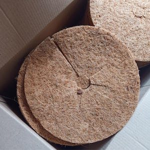 Vente en gros de tapis de contrôle des mauvaises herbes naturel disque de coco tapis de paillis de coco pour la plantation à bon prix - Product Image 2
