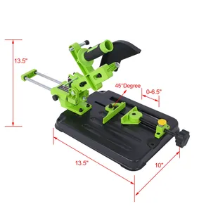 Support de machine à découper mini format à prix d'usine, adaptateur multifonctionnel pour meuleuse d'angle pour outils manuels de découpe du bois et du métal - Product Image 2