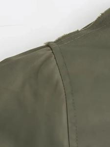 Chaqueta de otoño 20234 para mujer, chaquetas de bombardero de retazos a la moda para mujer, abrigo con bolsillos, manga larga, novedad en prendas de vestir exteriores - Product Image 3