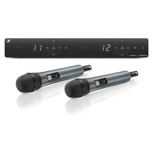 Sennheiser XS <b>Wireless</b> 1 Dual Handheld <b>Microphones</b> UHF Radio Frequency For Singing - Product Image 1