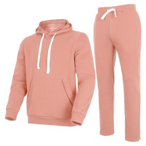 ชุดวอร์มสำหรับวิ่งจ๊อกกิ้งผ้าฝ้าย100% สำหรับผู้ชายใหม่เสื้อสเวตเชิ้ตมีฮู้ดมีซิปสำหรับวิ่งสำหรับฤดูหนาว - Product Image 1