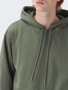 Sudadera con capucha de gran tamaño para hombre, Jersey polar de algodón de primera calidad, Sudadera con capucha personalizable de peso pesado - Product Image 5