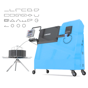 เครื่องดัดโกลนแท่งเหล็กสแตนเลสควบคุมด้วย CNC อุปกรณ์ก่อสร้างแกนเครื่องยนต์2.6KW - Product Image 5