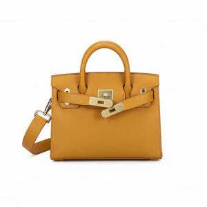 Sac à main de luxe pour femme en cuir véritable, sac à bandoulière, sac à main, mini sac, bandoulière amovible, résistant à l'eau pour tous les jours - Product Image 3