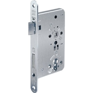 Cerradura para Puerta Cortafuego B-1206 DIN Izquierda 24/65/72/9 mm Redondeada Plateada BKS - Product Image 1