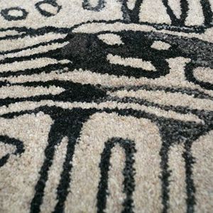 Grande demande Design marocain Tapis en laine coton faits à la main Touffeté mur à mur pour un usage domestique Lavable Prix de gros pour la prière - Product Image 3