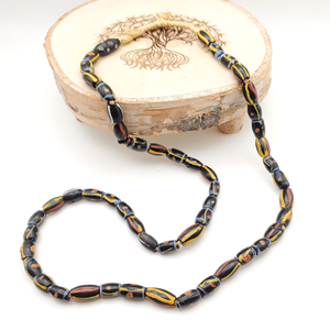 Cuentas antiguas de comercio de vidrio veneciano, cuentas de vidrio de Murano de cristal coleccionables Vintage para el comercio africano, suministro a granel al por mayor - Product Image 3