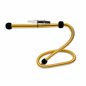Ensemble de chicha portable de luxe en laiton doré avec spirale et nacre - Product Image 5