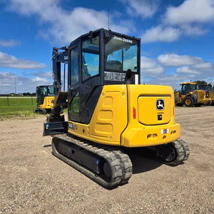 Excavadora Compacta John Deere 60P de Calidad Premium, Usada, Miniexcavadora de Servicio Pesado, Retroexcavadora, Equipo de Movimiento de Tierras - Product Image 1
